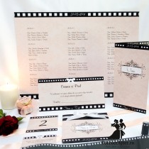 Papetarie completa pentru nunta - invitatii si accesorii Hollywood