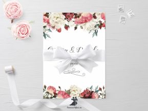 Invitatie de nunta Flower Touch