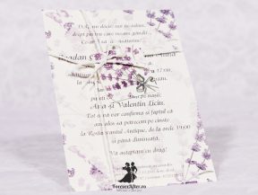 Invitatie de nunta Lavender Scent