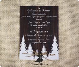 Invitatie de nunta Magic Winter