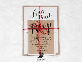 Invitatie de nunta Simplicity