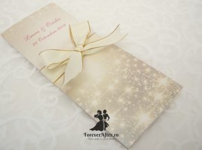 Invitatie de nunta Sparkles