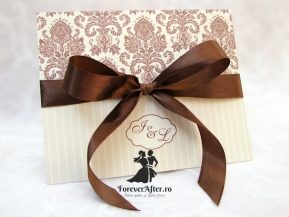 Invitatie de nunta Soft Damask