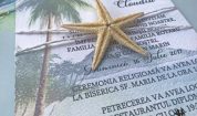 Invitatie de nunta Beach Wedding