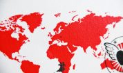 Invitatie de nunta bilet de avion Around The World