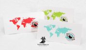 Invitatie de nunta bilet de avion Around The World