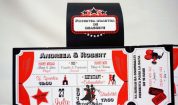 Invitatie de nunta Bilet la film