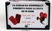 Invitatie de nunta Bilet la film