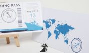 Invitatie de nunta Boarding Pass Cruise