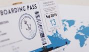 Invitatie de nunta Boarding Pass Cruise