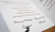 Invitatie de nunta Brown Delight