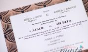 Invitatie de nunta burlesque Marele Gatsby
