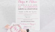 Invitatie de nunta Romantic Flowers