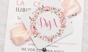 Invitatie de nunta Romantic Flowers