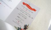 Invitatie de nunta Lovely Flowers