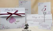 Invitatie de nunta Delicate Flowers