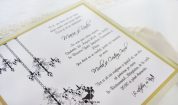 Invitatie de nunta Elegant Chandelier