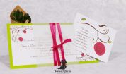 Invitatie de nunta Flower Contrast