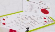Invitatie de nunta Flower Contrast