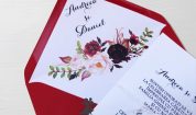 Invitatie de nunta Flower Dream