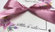 Invitatie de nunta Flower Simplicity
