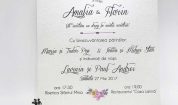 Invitatie de nunta Flower Simplicity
