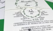 Invitatie de nunta Green Branches