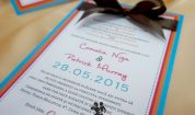 Invitatie de nunta Love Colors