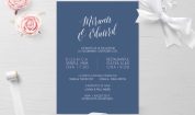 Invitatie de nunta Peaceful Love