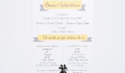 Invitatie de nunta Silver Touch