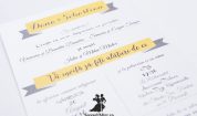 Invitatie de nunta Silver Touch