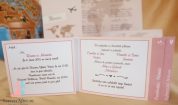 Invitatie de nunta tip carte Love Trip