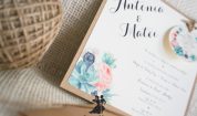 Invitatie de nunta vintage Flowers Bloom