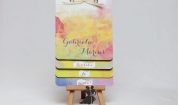 Invitatie de nunta tip carte Watercolor