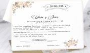 Invitatie de nunta Wild Roses