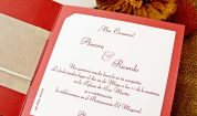 Invitatie Flori de mac